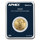 2020 1/2 oz Gold American Eagle (MintDirect® Single) 2020 1/2 oz Gold American Eagle (MintDirect® Single)